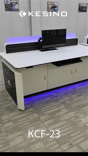 KCF Control Room Console Engineered for modern power control rooms.#ControlRoomConsole #PowerDispatch #OperatorDesk