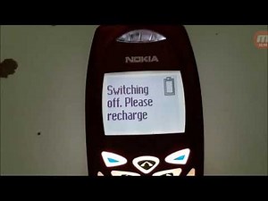 nokia shutdown low battery
