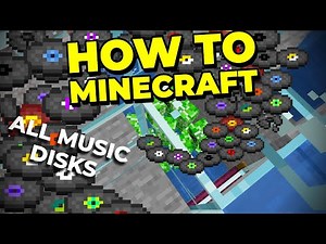How To Get All Music Disks FAST - How To Minecraft #75