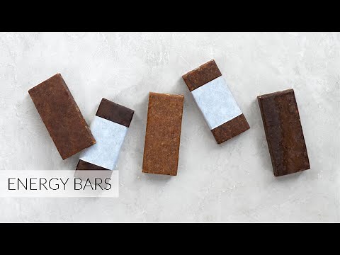 Fruit & Nut ENERGY BARS | No Added Sugar | No Bake