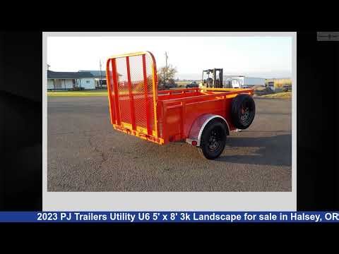 Wonderful 2023 PJ Trailers Utility Landscape Trailer For Sale in Halsey, OR