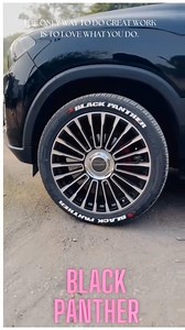 Custom Tyre Sticker BLACK PANTHER @tyredecor 9910177944 #tyredecor #tyredecals #tireletters #tirestickers #vento #volkswagen #carcare #carlovers #trending #autotrend #trendingreels #viral #instagood #carlovers #carstickers #tyrestickersindia #scorpio #scorpioN #tyredecor | Tyre Decor