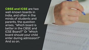 How CBSE is different from ICSE: