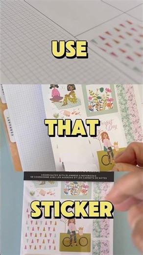 Stop hoarding stickers for the perfect day. ‪@TheHappyPlannerChannel‬ y