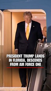 NOW: President Trump touches down in Florida aboard Air Force One | Fox News