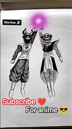 Goku black & Zabuza 💀 speed art stick man 😎 #art #artist #gokublack #zabuza #shortsfeed #shorts