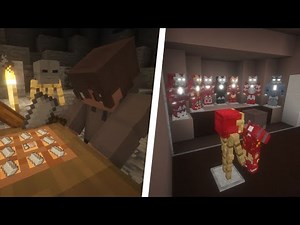 Becoming Iron Man in Minecraft! (Insane Iron Man Mod Review)