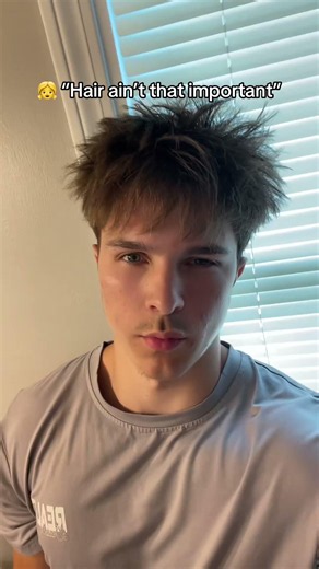 Yea sure hair isn’t important BASED #BASED #hair