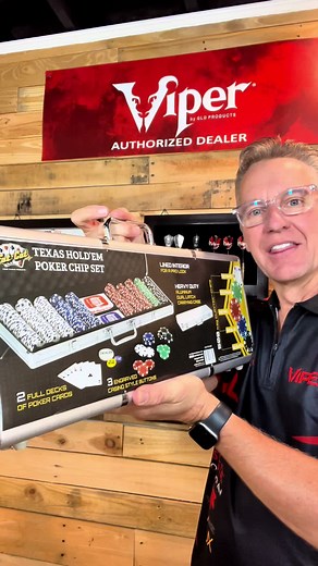 Fat Cat 500Ct Texas Hold’Em Poker Chip Set for Fun Nights