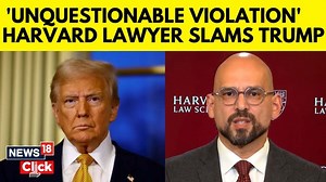 1.6K views | ‘Clear, unquestionable violation of First Amendment rights’: Harvard lawyer tells CNN why it’s pushing back against Trump Ctsy: CNN #DonaldTrump #Harvard #FederalFunds #WhiteHouse | News18 | Facebook