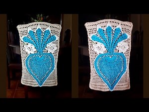 Crochet Pineapple Chair Cover