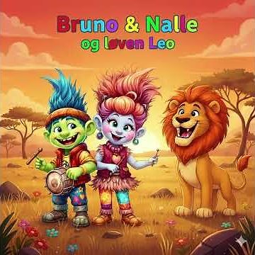 Bruno og Nalle møder løven Leo – børnesang med fagter og dans