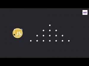 Asterisk Pattern Javascript Nested Loop | CNB | With Source Code