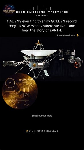 NASA’s Voyager Golden Record: Earth’s Message to Aliens 🌌🛸