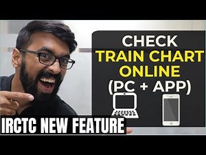 How to check train chart on IRCTC portal online? Check available seats