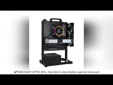 MOD Creative ITX MATX ATX Open PC Case Frame Rack,DIY Desktop EATX Gamers Cabinet Water Cooling