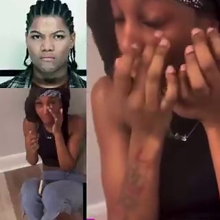 A young woman tried to act "gangster" online by disrespecting someone who passed away, but her mother stepped in and made her apologize."Say you're sorry to that boy and his family right now!"Is this justified or too much?