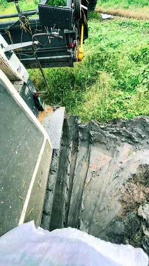 Máy cắt lúa: kiểu này vài gãy cái lưng luôn ae 2026