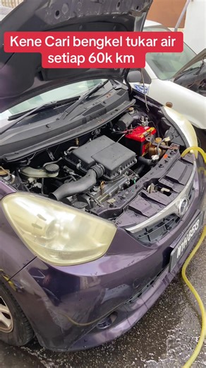 Panduan Tukar Air Coolant Setiap 60K KM