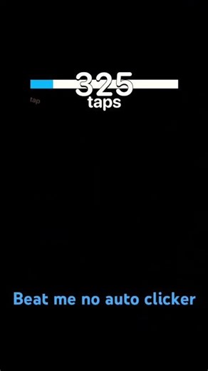 No auto clicker
