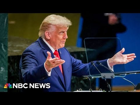 Breaking down President Trump's 2025 United Nations General Assembly speech