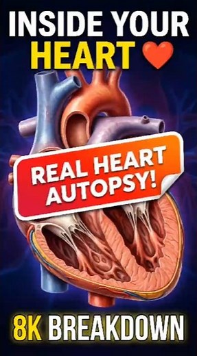 What’s Inside the Human Heart? Realistic Medical Cross-Section