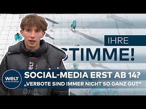 SOCIAL-MEDIA-VERBOT für Minderjährige? „Schon sehr grenzwertig“ – Das sagen die Deutschen!