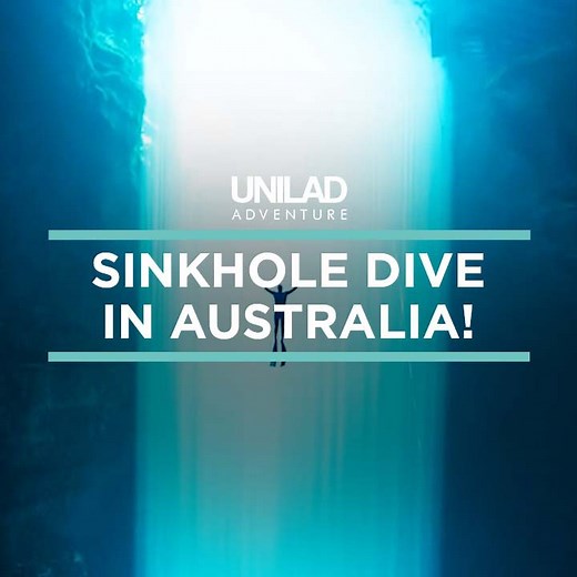 64K views · 568 reactions | Adam freedives the most beautiful sinkholes in Australia  | UNILAD Adventure | Facebook