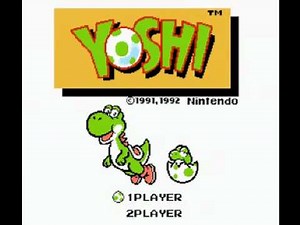 Yoshi (NES) Music - Unknown Theme C