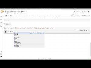 Learn Python in 5 Minutes with Colab