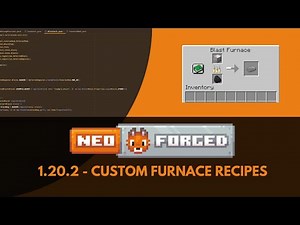 NeoForge Modding Tutorial (1.20): Custom Furnace Recipes