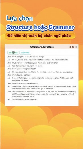 Tính năng Grammar & Structure – tích hợp ngay trong nền tảng Sách Mềm 2.0