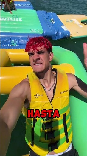I'm ESCAPING to a GIANT INFLATABLE PARK at SEA!