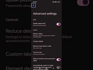 Google TalkBack 16.1 New Updated Settings For Blind Make TalkBack 100% Faster Useful Settings 🤯🤯🤯