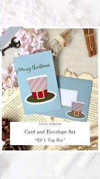 A quick info and timelapse video to introduce & show how to make my printable card and envelope set.