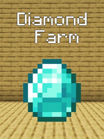 Super simple Minecraft Diamond Farm! #minecraft #gamingfun #minecraftbuilds #minecraftmod #minecraftfarm #minecraftmods #minecraftcreate #minecraftbuild