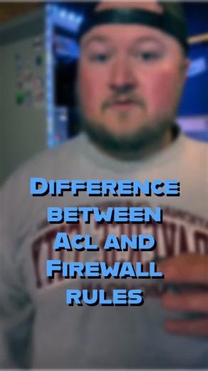 Dale Wheeler on Instagram: "Ever wondered what the difference is between an ACL and a firewall rule? In this video, I break it down in a simple and visual way so anyone can understand. Whether you’re studying for your CCNA, working in networking, or just curious about how traffic is controlled across a network—this video is for you. ACLs (Access Control Lists) are like security guards checking IDs. They’re used on routers and switches to control which packets are allowed in or out of an interfac