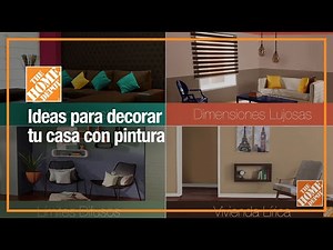 Ideas para decorar tu casa con pintura | Pintura | The Home Depot Mx