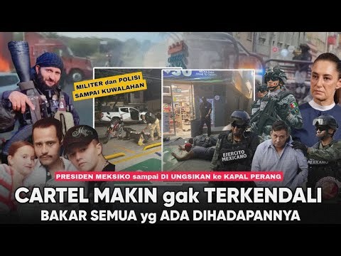 INCREASINGLY AGGRESSIVE AND TENSE!! Mexican Cartel Burns Gas Station and Several Stores” Military...