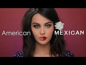 American VS Mexican Makeup Tutorial