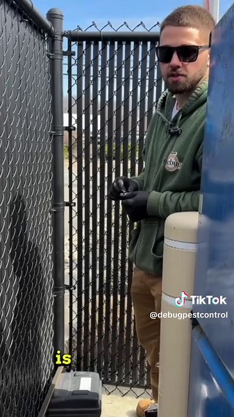 What are those black boxes outside grocery stores or dumpsters? Logan explains all about rodent traps and why they're essential for pest control. Watch to learn how they keep our spaces clean and safe! 🪤 🐀 🐀 #PestControl #RodentControl #MiceTraps #RodentTraps #PestManagement #RatTraps #KeepItClean #DebugsTips