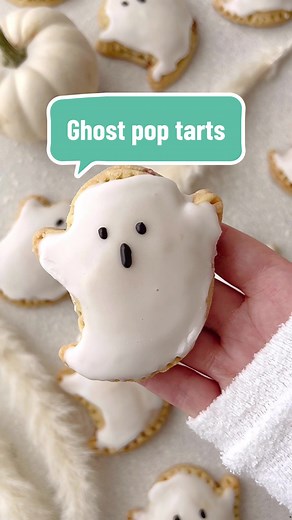 Spooky Vegan Ghost Pop Tarts Recipe