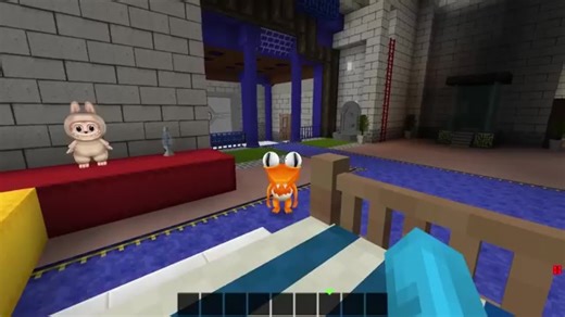 Minecraft - Labubu感染了奇怪的世界！ （Labubu vs Rainbow朋友）