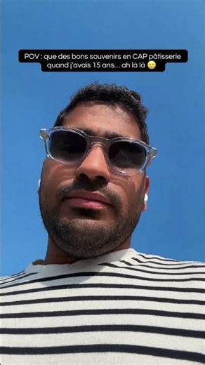 Back when I was a pastry chef apprentice… 🥲