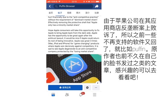 iOS苹果版的Puffin又恢复支持使用啦！又可以玩洛克王国啦！