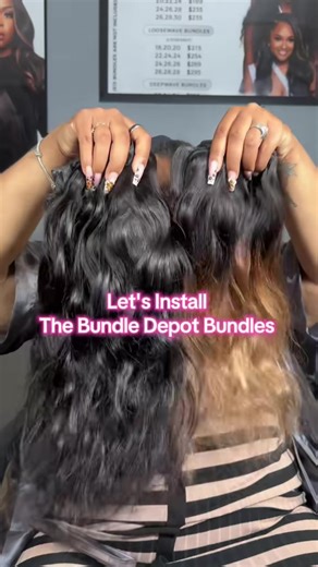 QW is serving looks 😍 Using our Cambodian Body Wave Bundles — 20”, 20”, and 18” paired with a touch of color for that soft glam finish ✨ Because what’s life without quality Cambodian bundles? 💕 We’re switching it up a bit!: 📍 Local Pick-Ups are still available in Atlanta! 💌 For all of our lovely clients including Birmingham orders will now be shipped directly to you! #fyp #bodywavebundles #atlantahairstylist