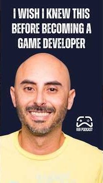 I Wish I Knew This Before Becoming a Game Developer