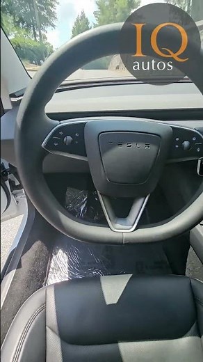 2024 Pearl White Tesla Model 3 Interior Walk Around | @IQautos