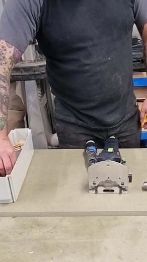 Shelving made easy using the Festool Domino, no marking out required. #woodworking #Festool #Domino | Karlpopewoodcraft