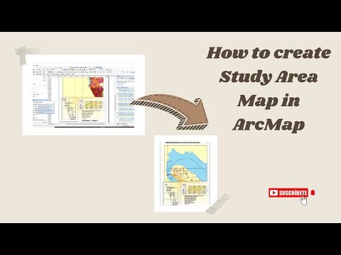 How to Create a Study Area Map in ArcGIS | Step-by-Step Tutorial